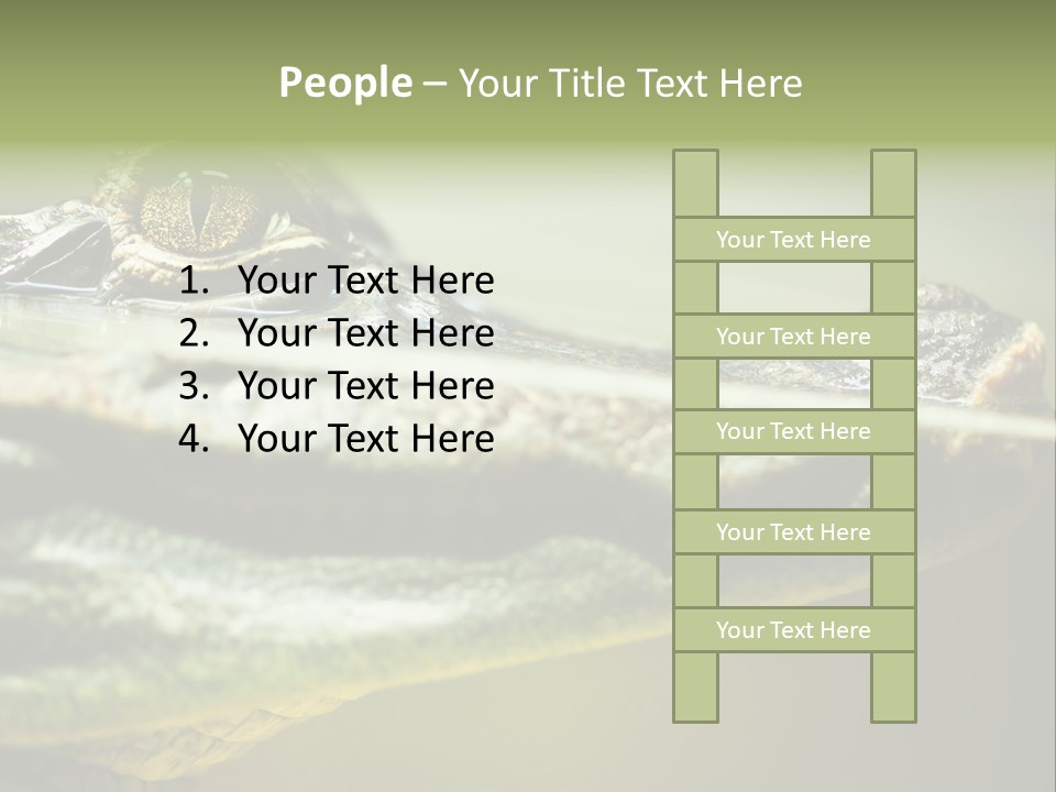 Natural Fear Animal PowerPoint Template