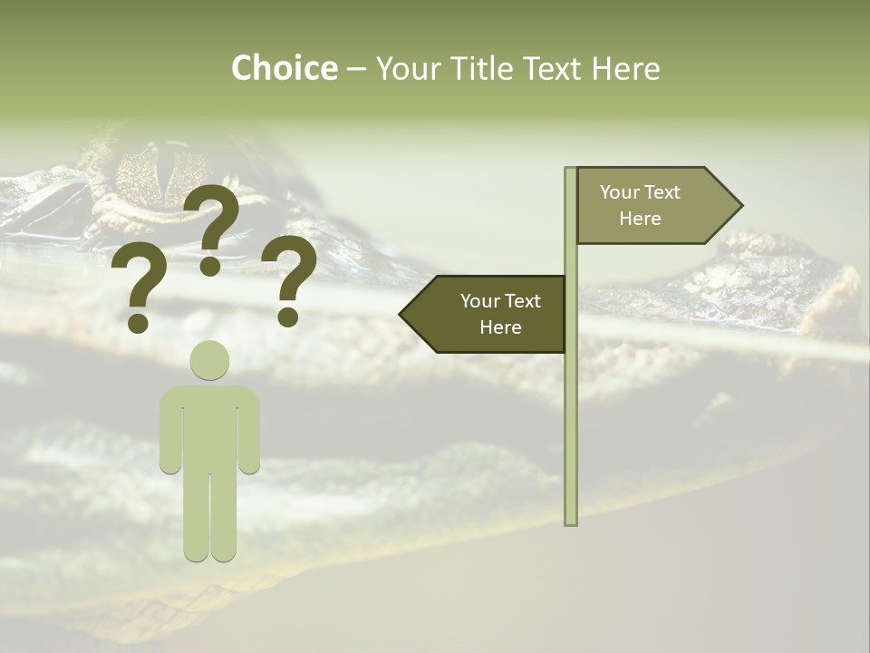 Natural Fear Animal PowerPoint Template