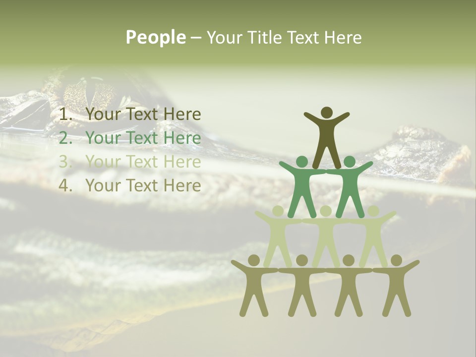 Natural Fear Animal PowerPoint Template