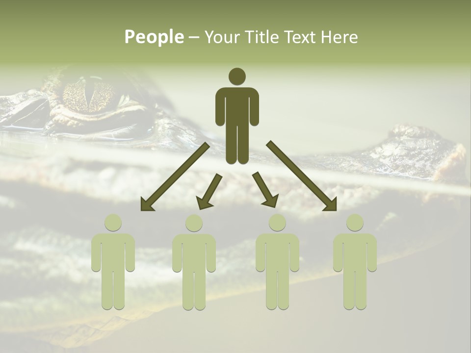 Natural Fear Animal PowerPoint Template