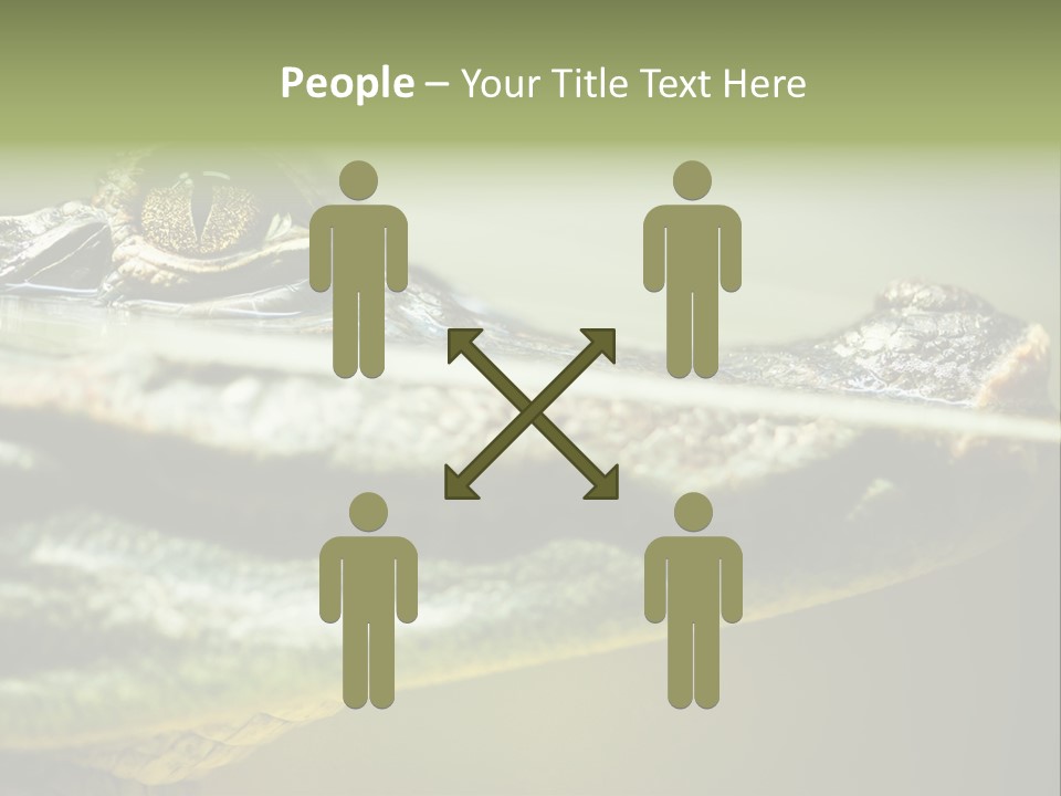 Natural Fear Animal PowerPoint Template