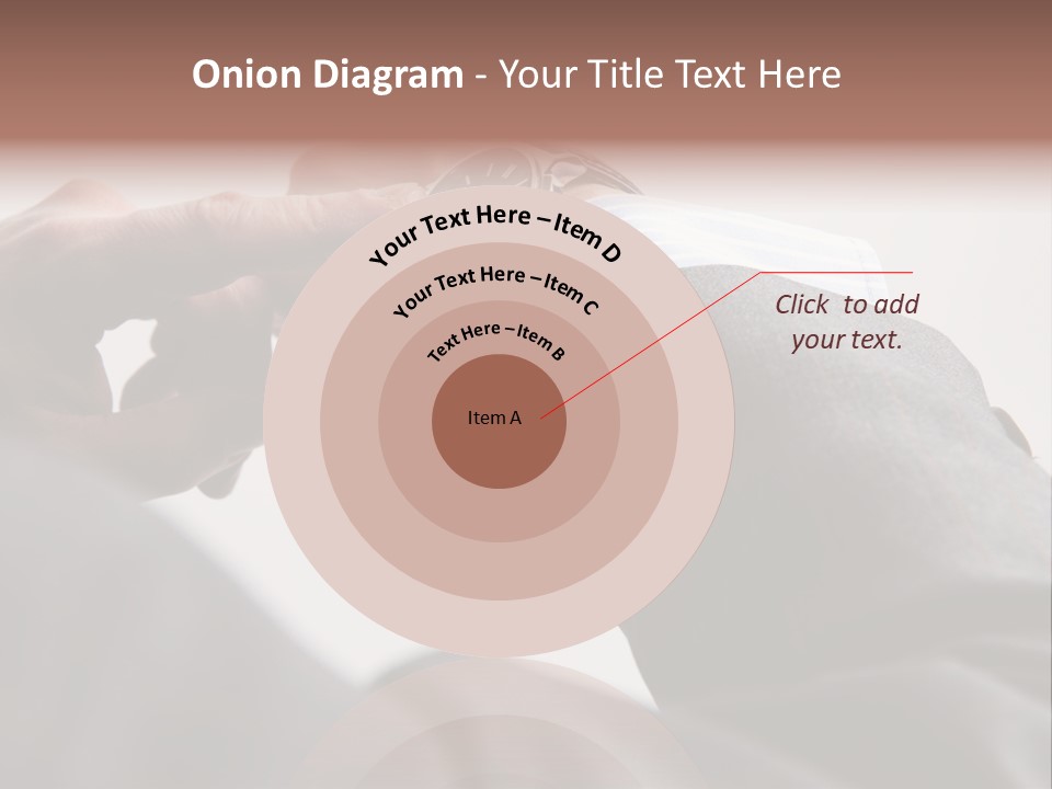 Clock Suit Business PowerPoint Template