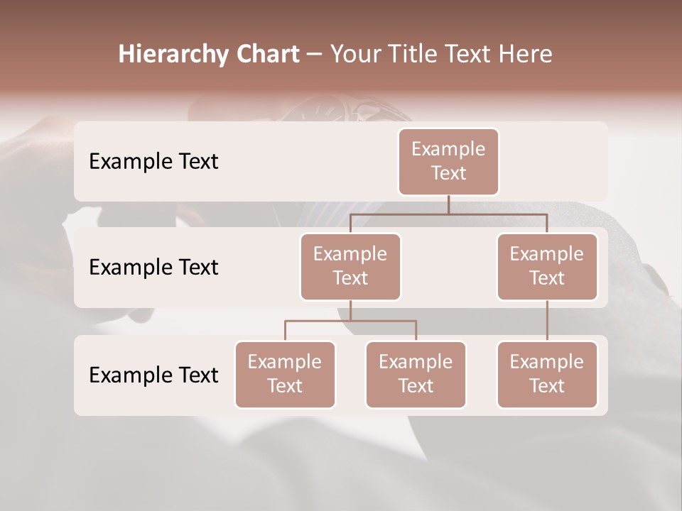 Clock Suit Business PowerPoint Template