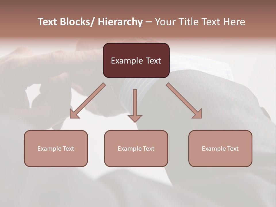 Clock Suit Business PowerPoint Template