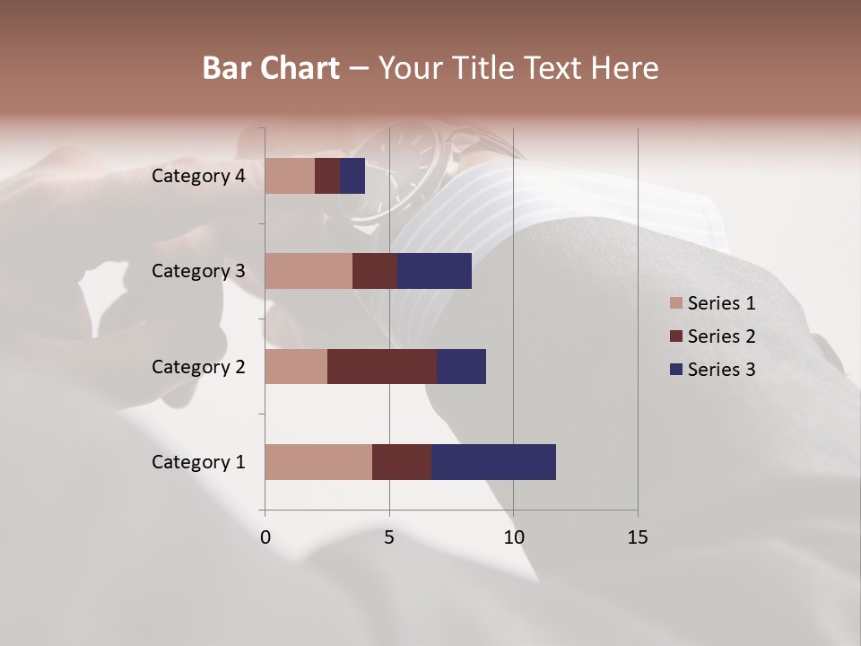 Clock Suit Business PowerPoint Template