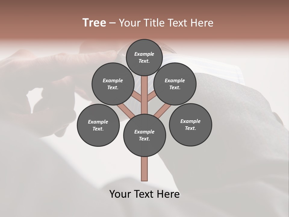 Clock Suit Business PowerPoint Template