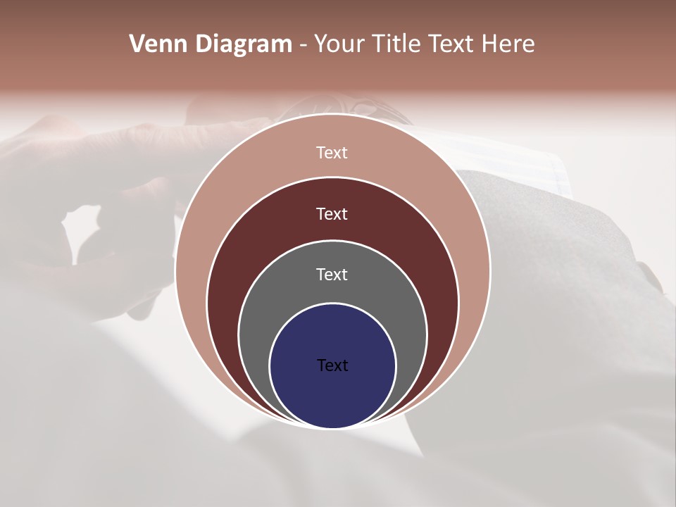 Clock Suit Business PowerPoint Template