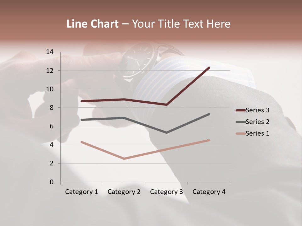 Clock Suit Business PowerPoint Template