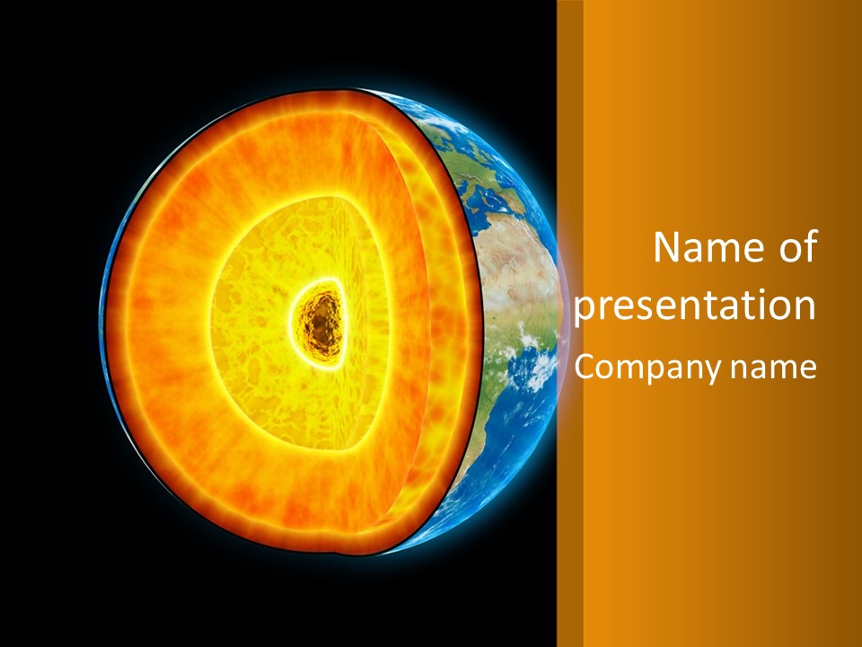 Nucleus Study Energy PowerPoint Template