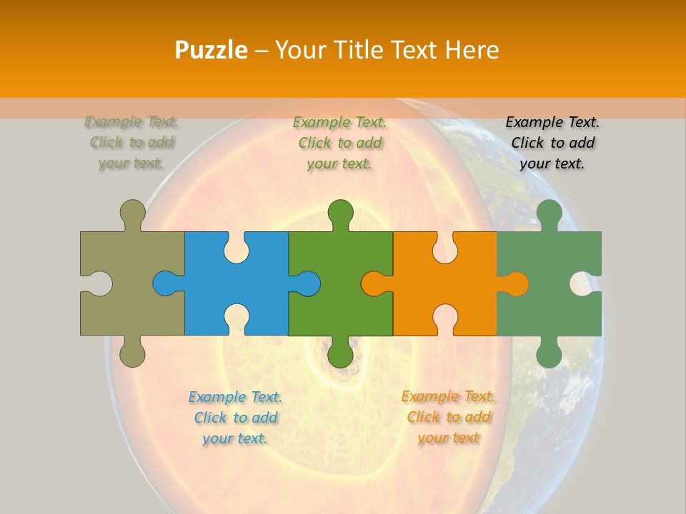Nucleus Study Energy PowerPoint Template