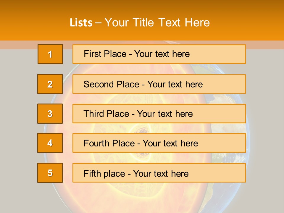 Nucleus Study Energy PowerPoint Template