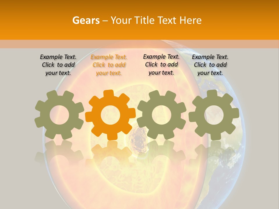 Nucleus Study Energy PowerPoint Template
