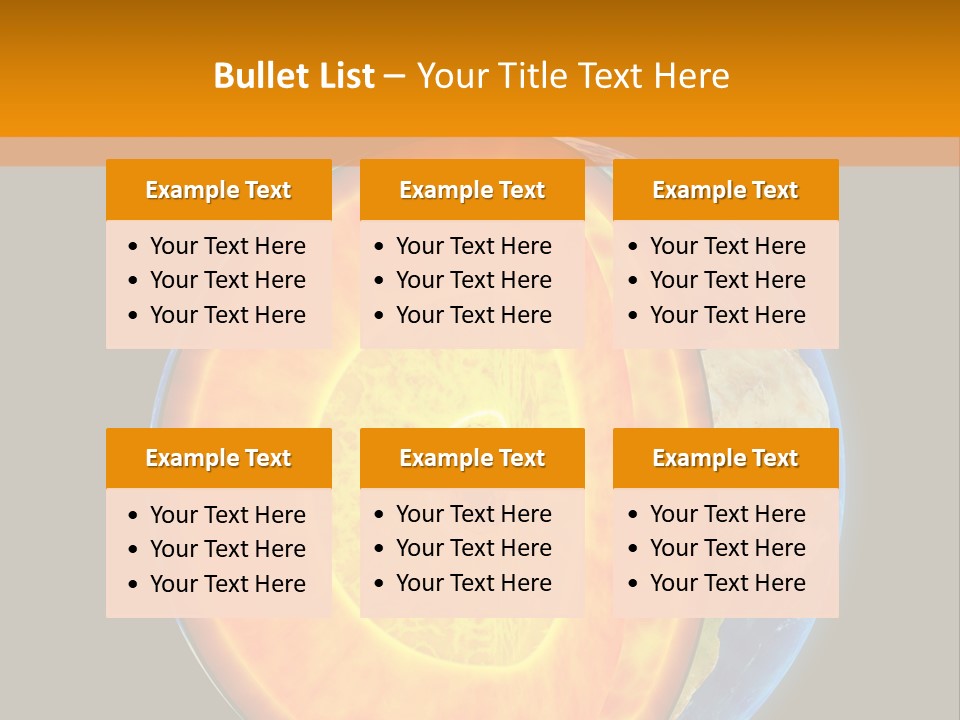 Nucleus Study Energy PowerPoint Template