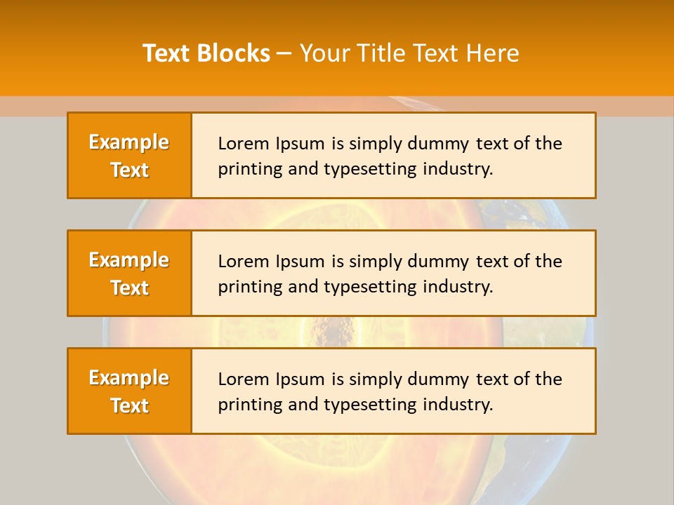 Nucleus Study Energy PowerPoint Template