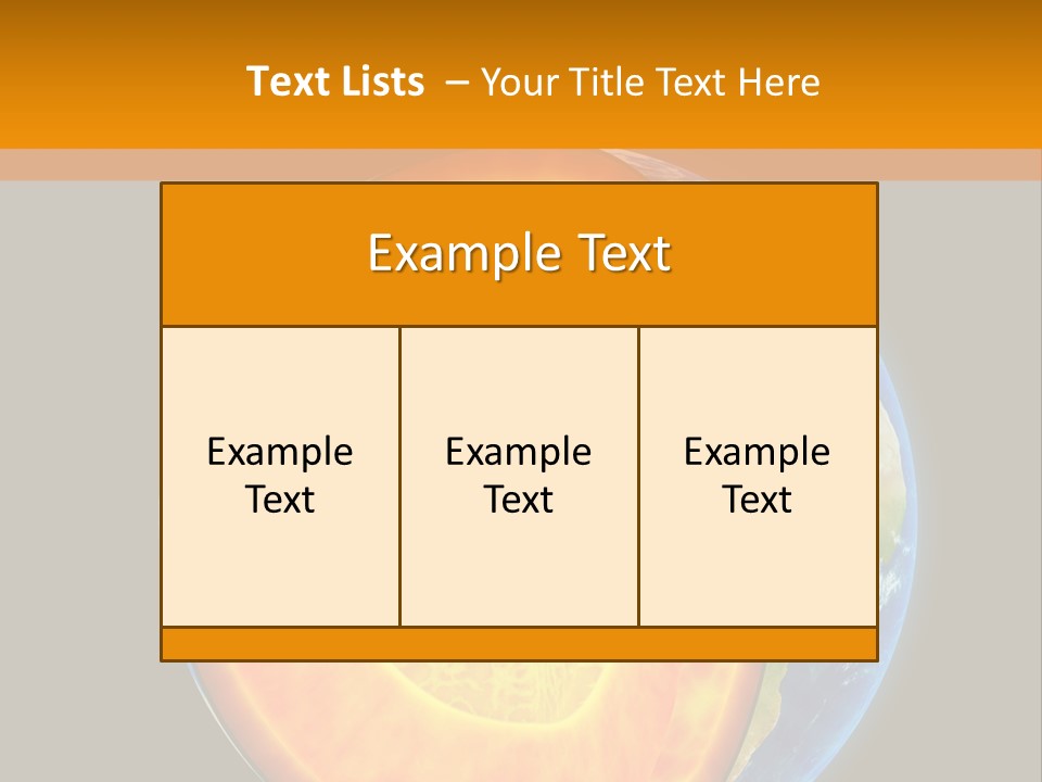 Nucleus Study Energy PowerPoint Template