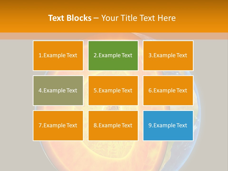 Nucleus Study Energy PowerPoint Template