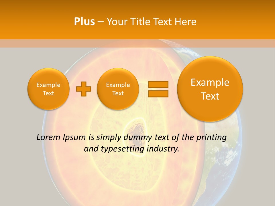 Nucleus Study Energy PowerPoint Template