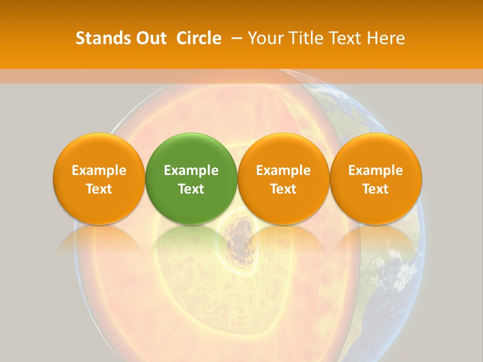 Nucleus Study Energy PowerPoint Template