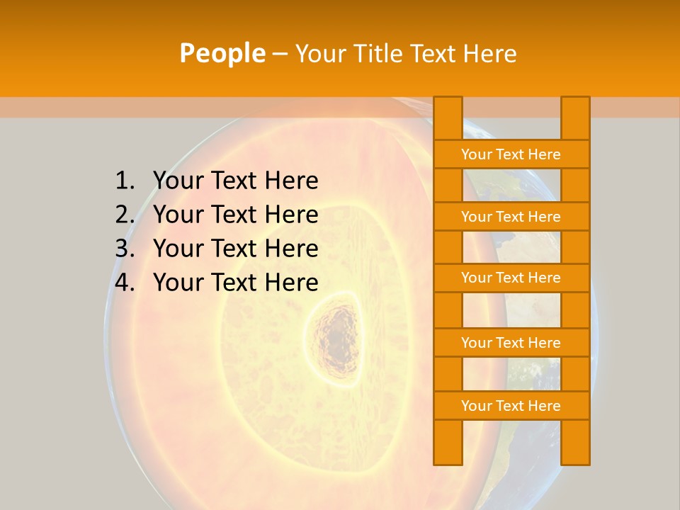 Nucleus Study Energy PowerPoint Template