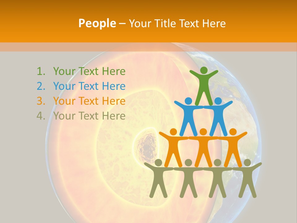 Nucleus Study Energy PowerPoint Template
