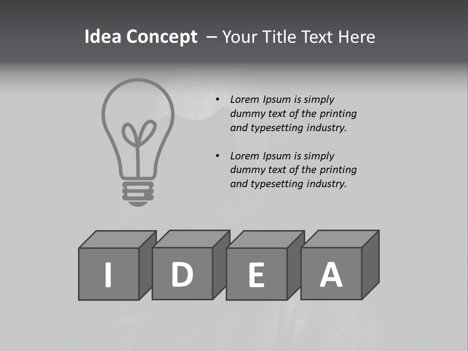 Spook Night Black PowerPoint Template