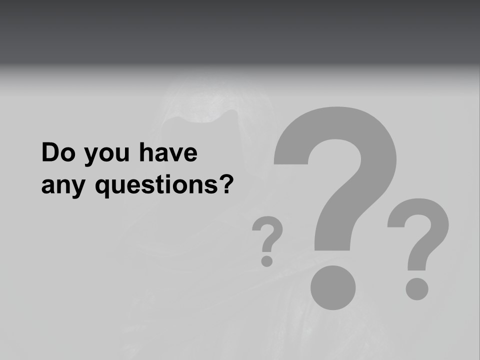 Spook Night Black PowerPoint Template