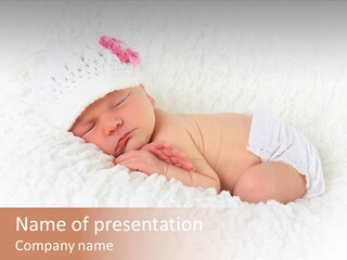 Sweet Nap Diaper PowerPoint Template