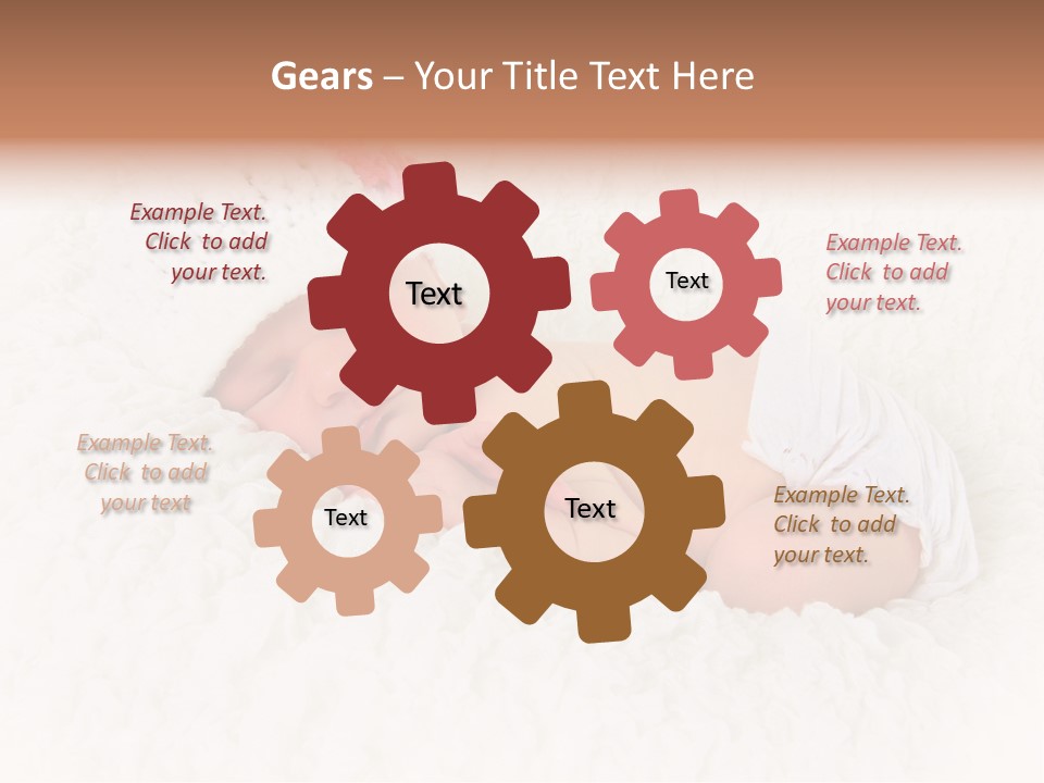 Sweet Nap Diaper PowerPoint Template