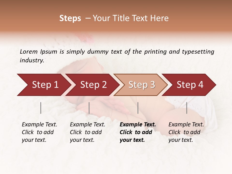 Sweet Nap Diaper PowerPoint Template