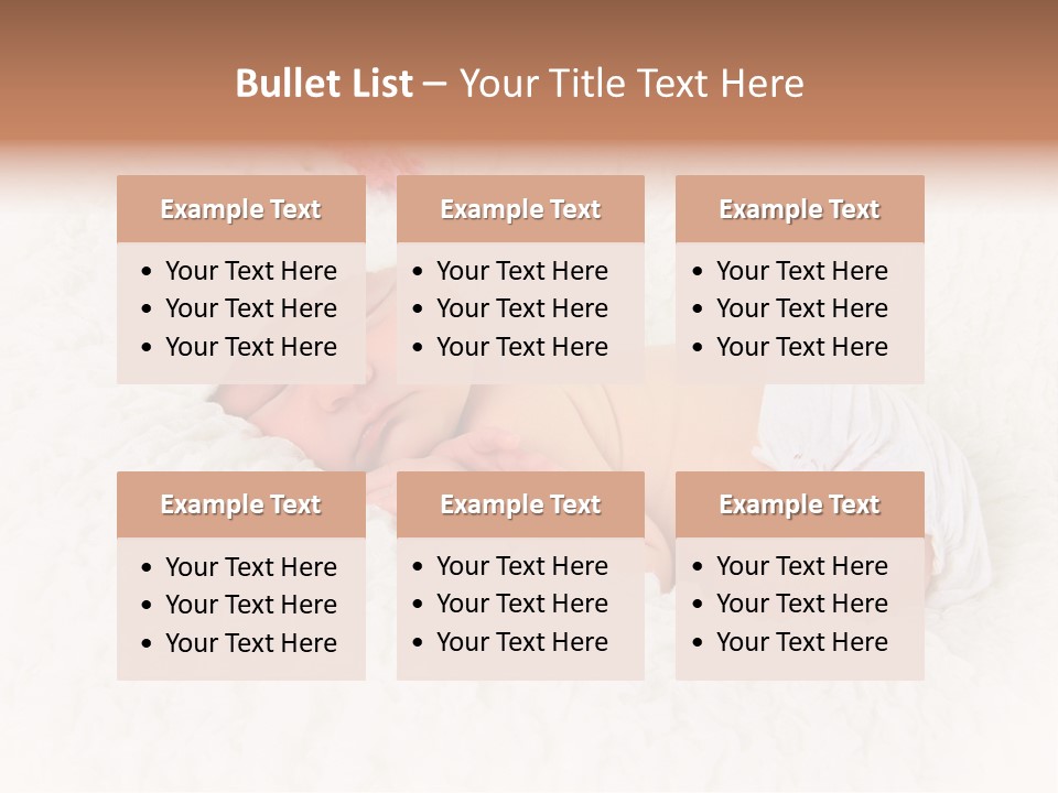 Sweet Nap Diaper PowerPoint Template