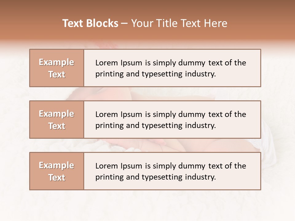 Sweet Nap Diaper PowerPoint Template