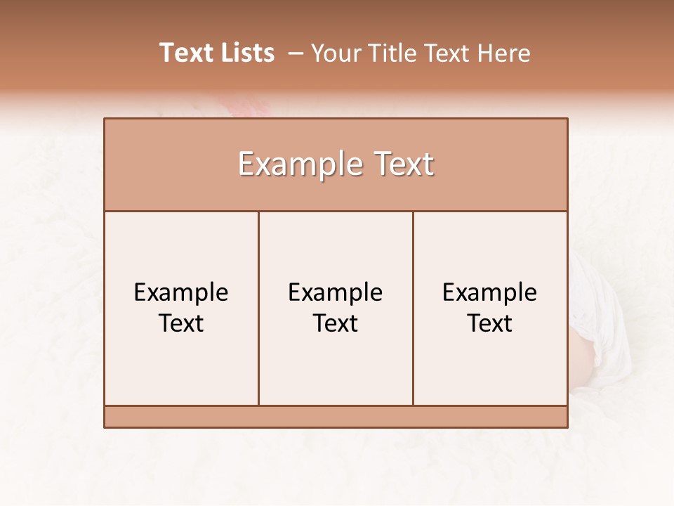 Sweet Nap Diaper PowerPoint Template