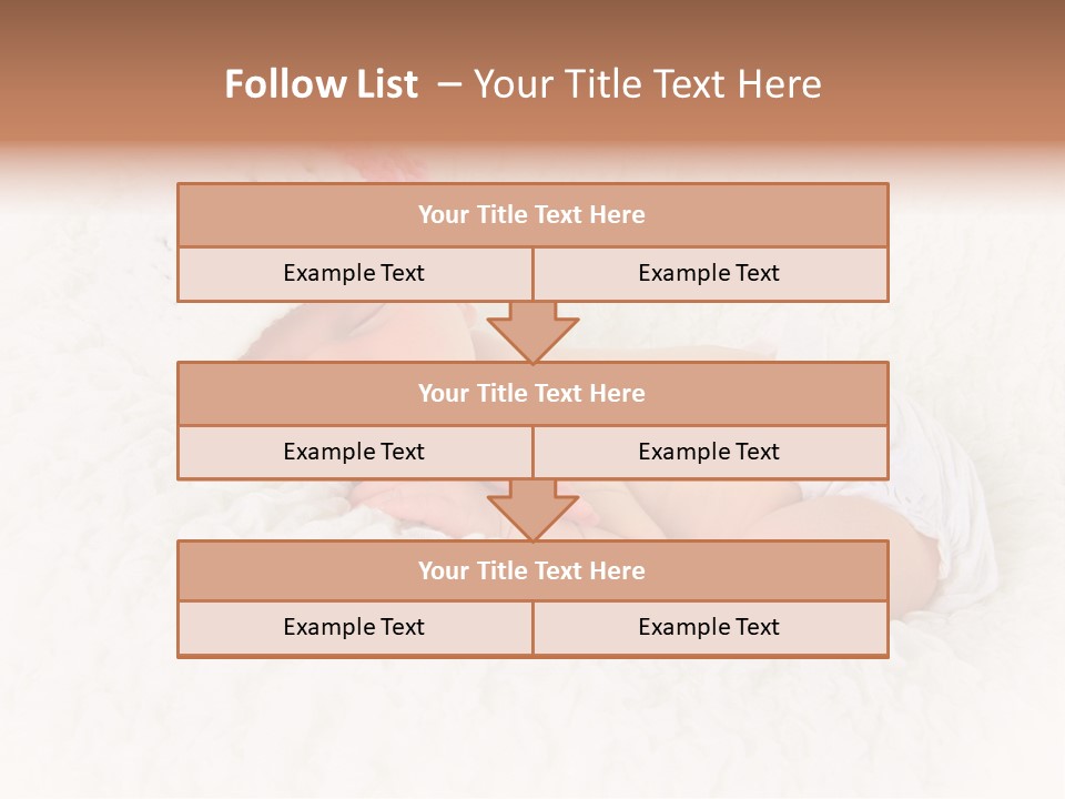 Sweet Nap Diaper PowerPoint Template