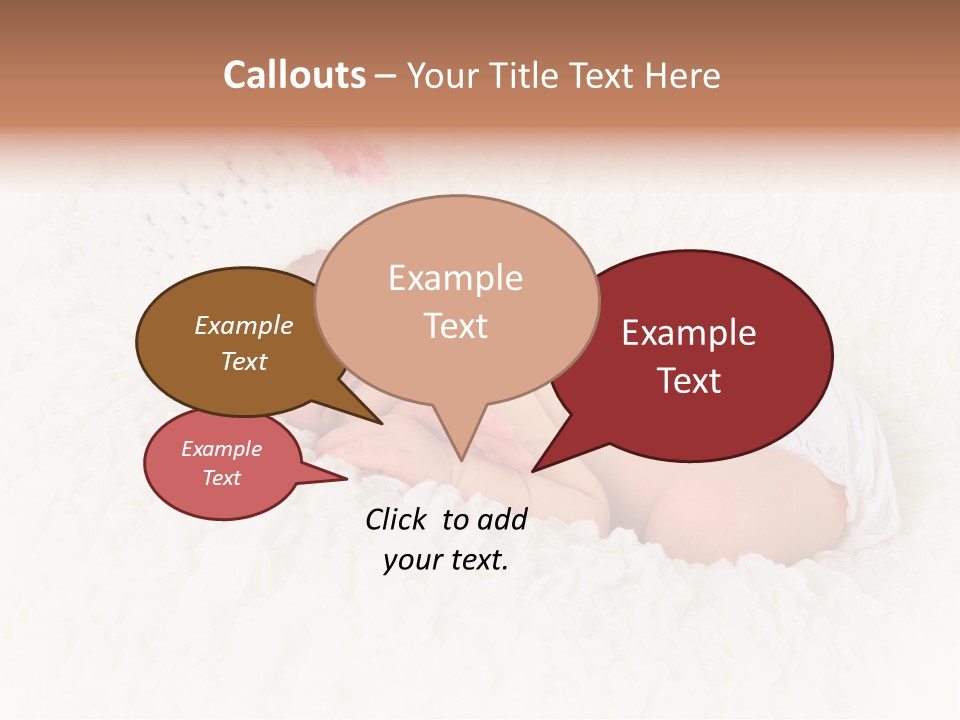 Sweet Nap Diaper PowerPoint Template