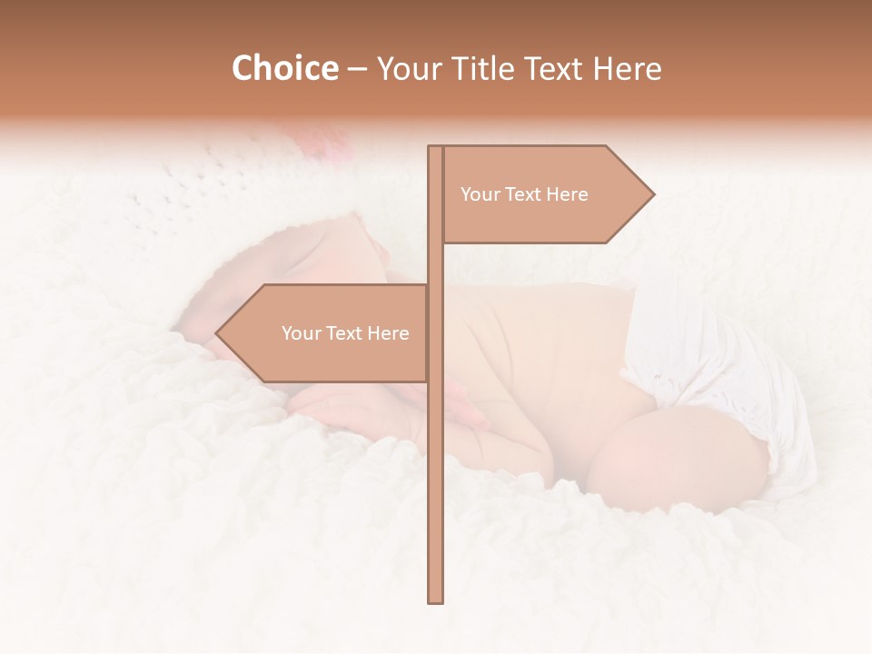 Sweet Nap Diaper PowerPoint Template