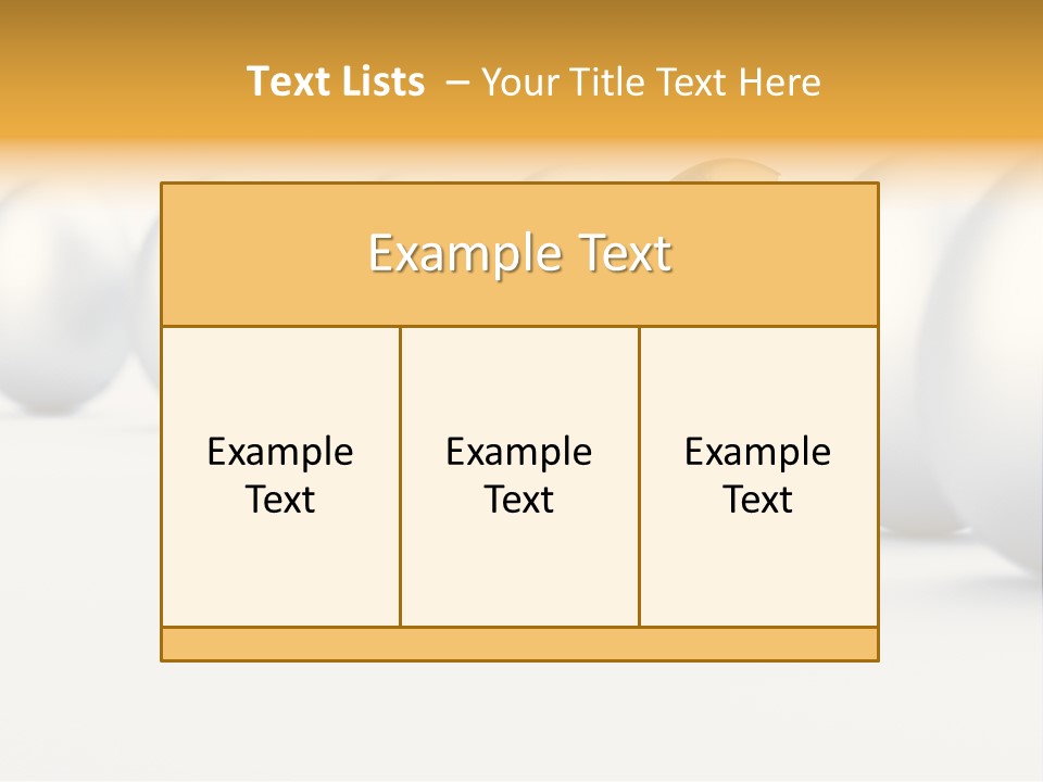 Golden Uniqueness Leadership PowerPoint Template