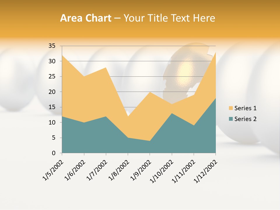 Golden Uniqueness Leadership PowerPoint Template