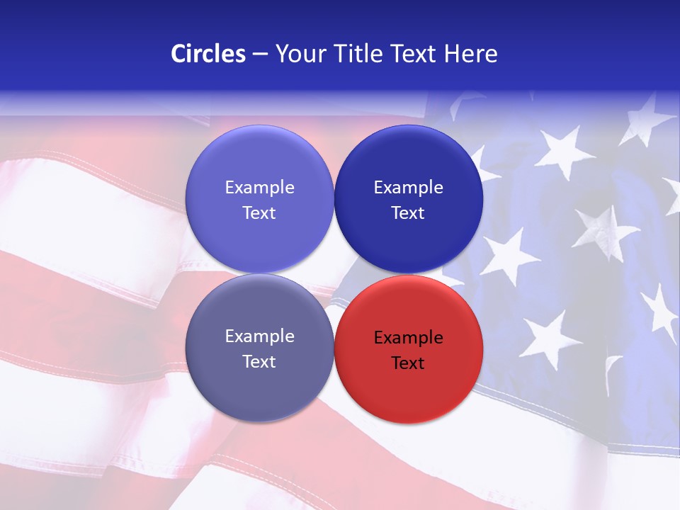 Celebration Stars Union PowerPoint Template