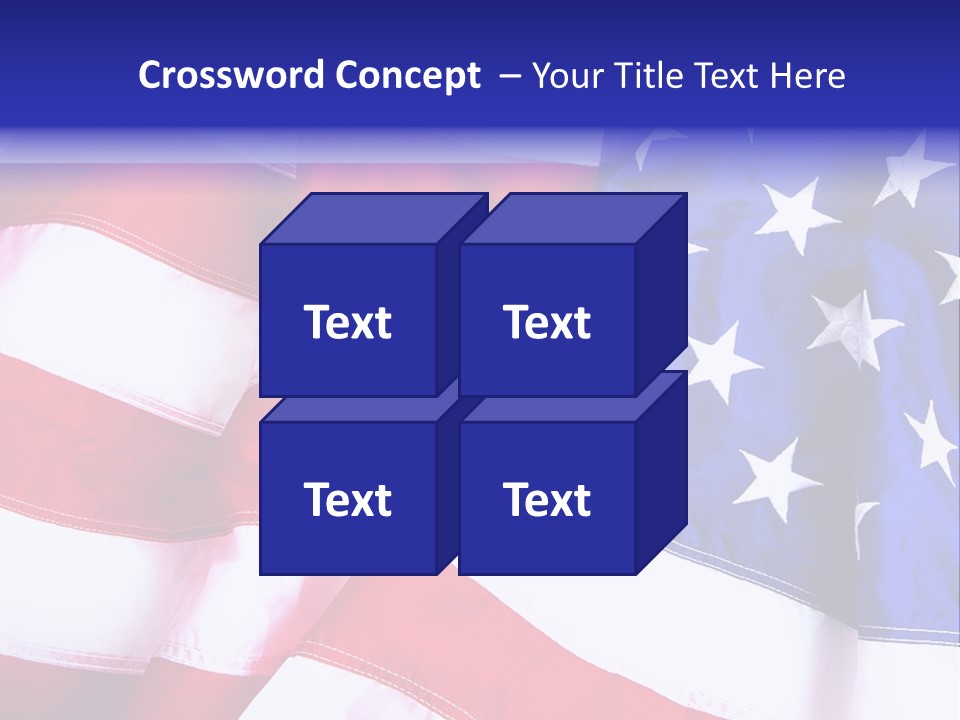 Celebration Stars Union PowerPoint Template