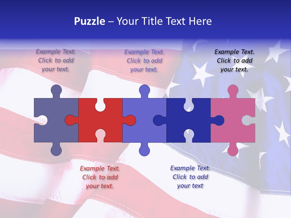 Celebration Stars Union PowerPoint Template