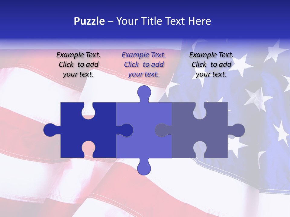 Celebration Stars Union PowerPoint Template