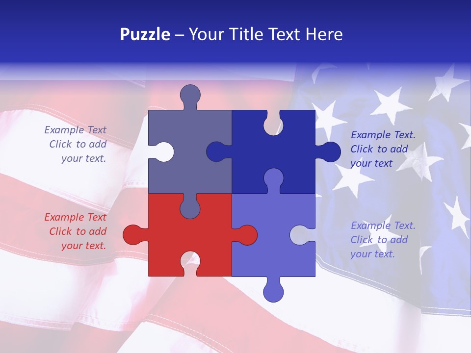 Celebration Stars Union PowerPoint Template