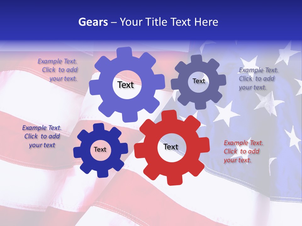 Celebration Stars Union PowerPoint Template