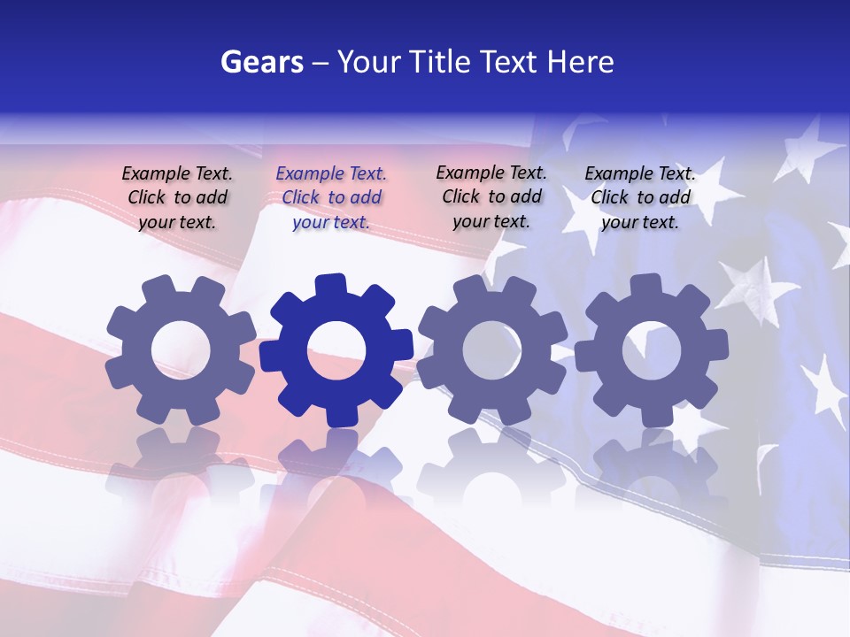Celebration Stars Union PowerPoint Template