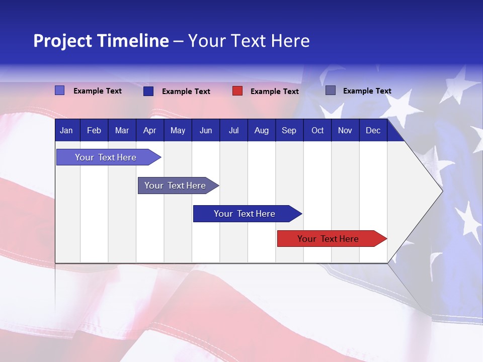 Celebration Stars Union PowerPoint Template