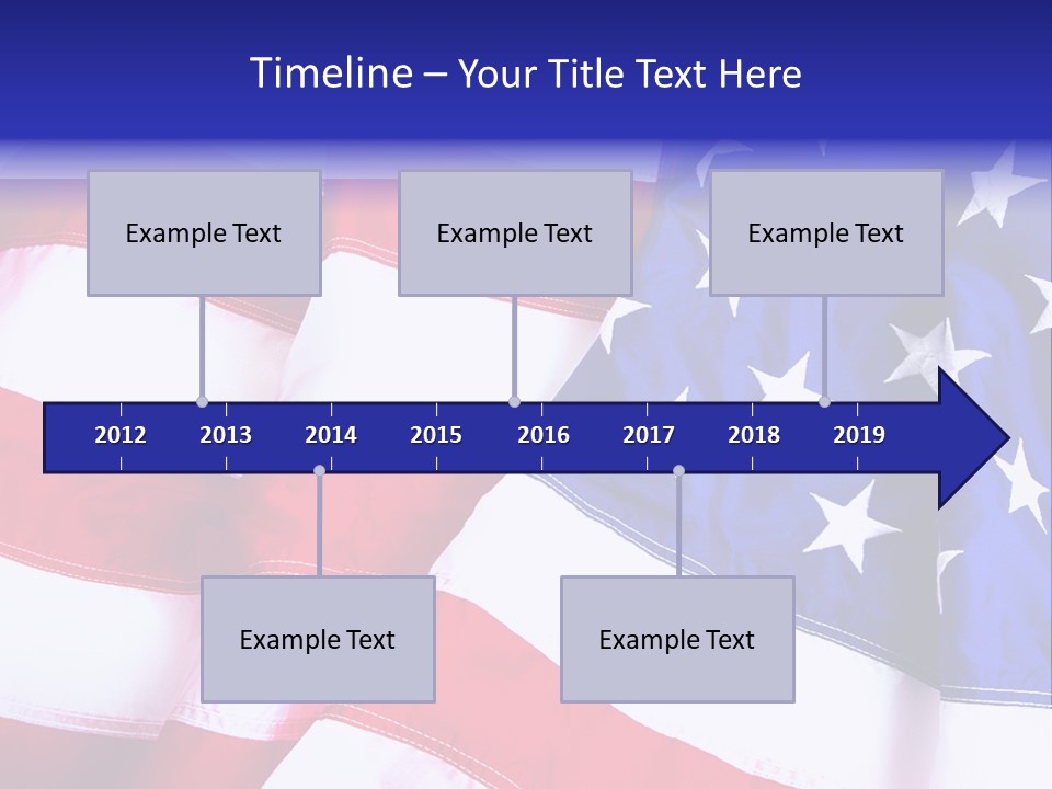 Celebration Stars Union PowerPoint Template