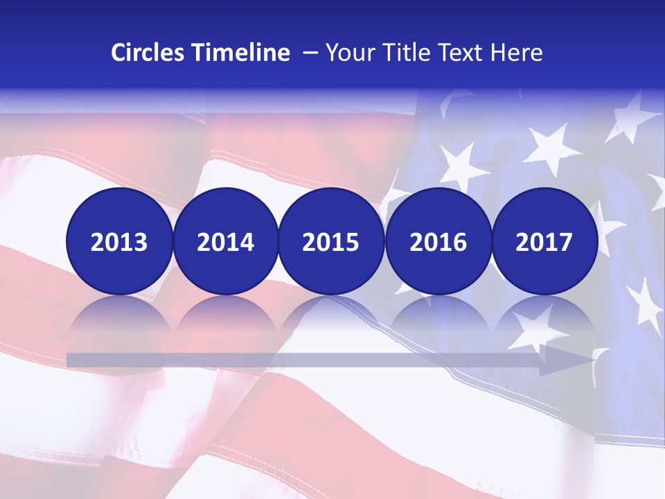 Celebration Stars Union PowerPoint Template