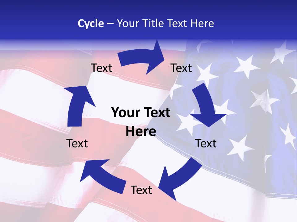 Celebration Stars Union PowerPoint Template