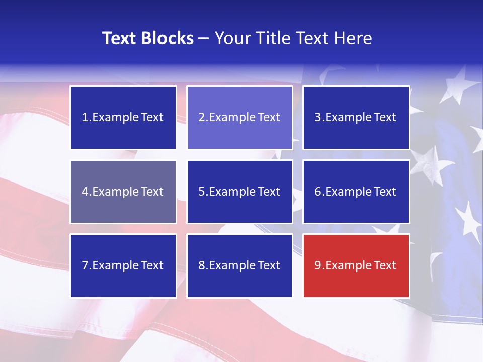 Celebration Stars Union PowerPoint Template