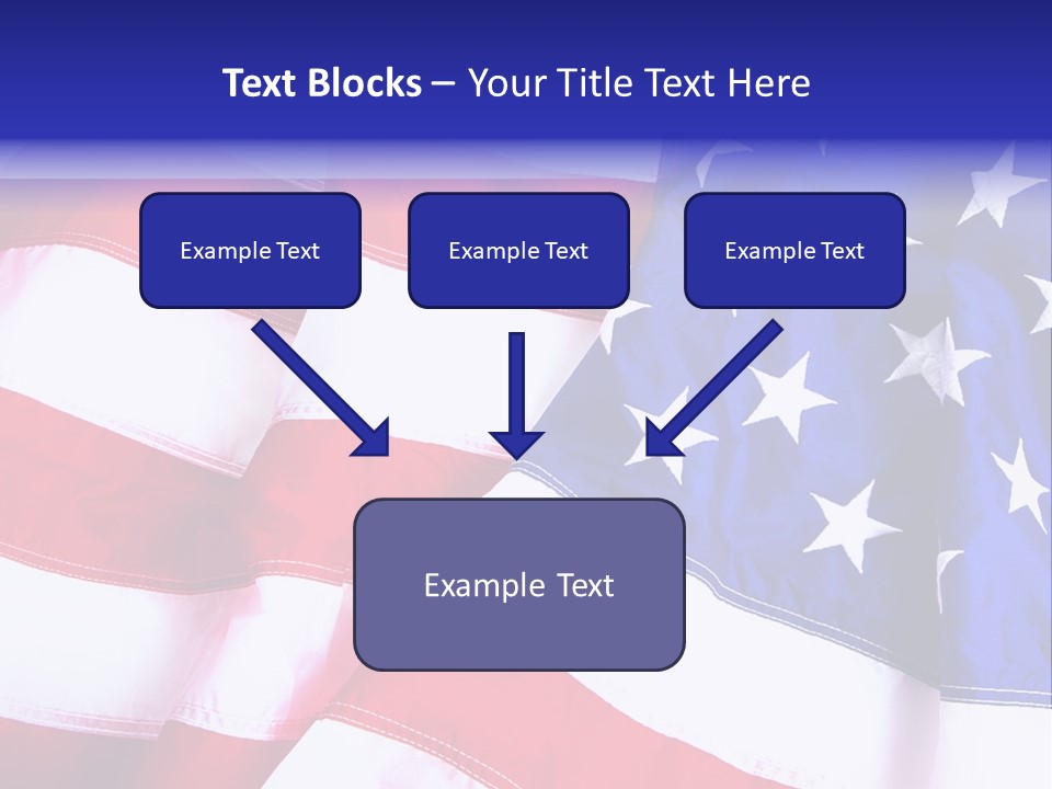 Celebration Stars Union PowerPoint Template